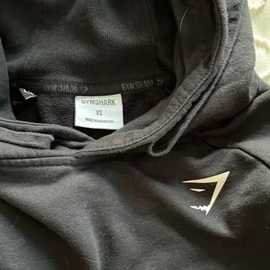 GymShark crop top hoodie